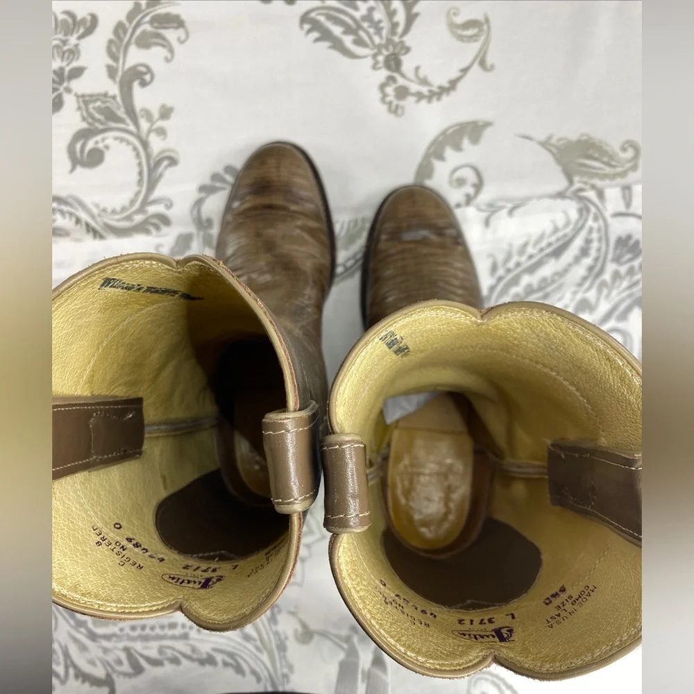 Justin Boots pre owned